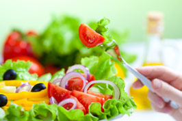 Eat a healthy salad