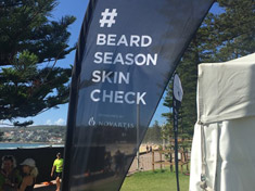 Manly beach Beard Season Skin Checks with Spotscreen