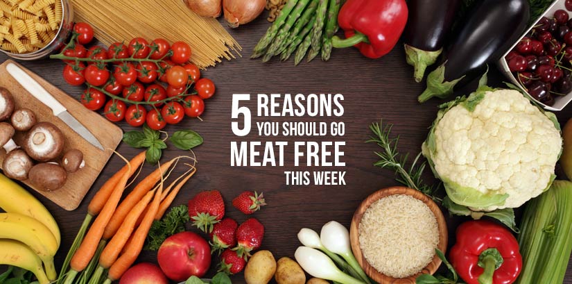 5 Reasons you should go meat free this wek