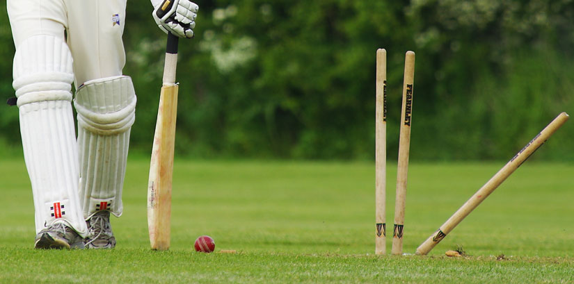 Man out in cricket